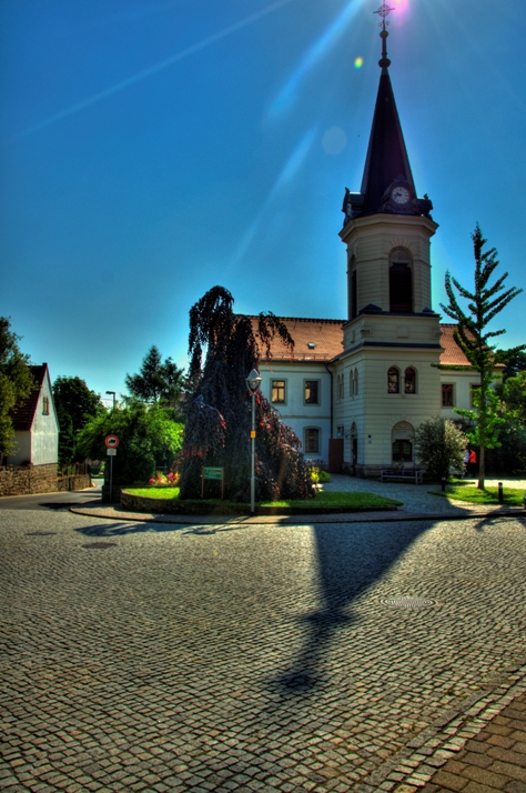 Kirche Bannewitz - Seite betreten